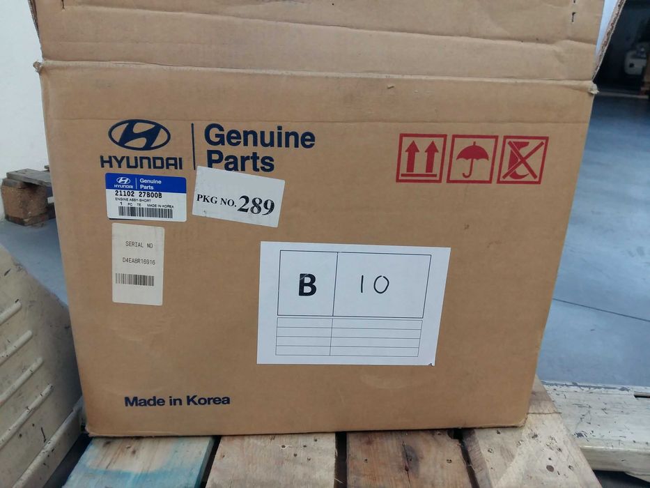 Bloco armado Hyundai Tucson / Santa Fé (D4EA)