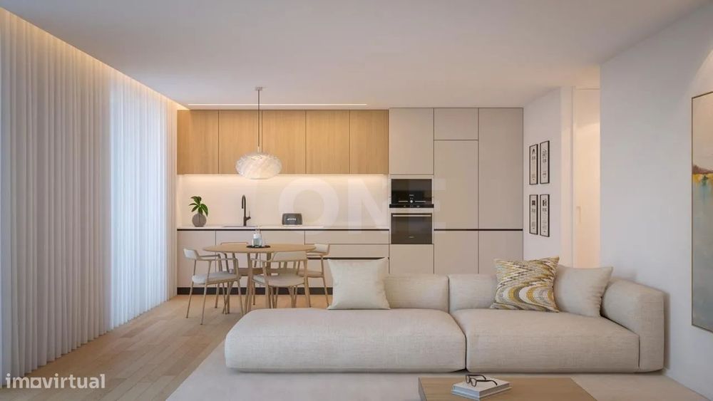 Apartamento T1 com terraço