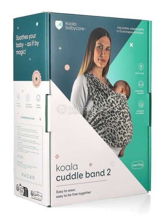 Chusta elastyczna nosidło Koala band 2 panterka NOWA