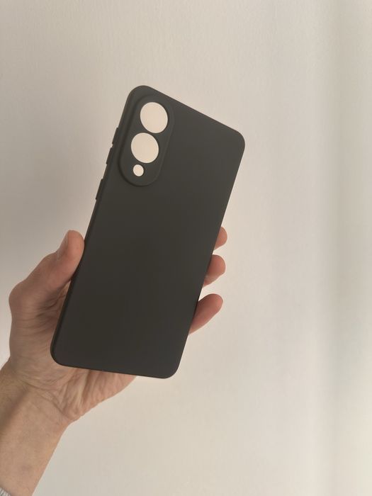 Etui Plecki Silicon czarne + SZKŁO PEŁNE  do Samsung Galaxy S25 EDGE