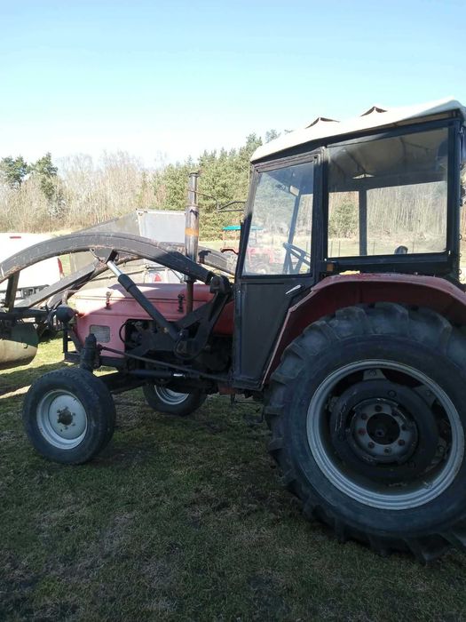 Zetor z turem - sprawny, gotowy do pracy