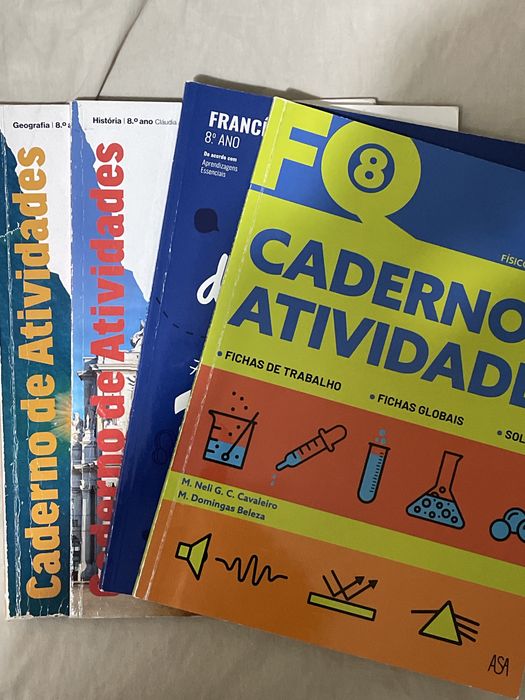 Cadernos de Atividades 8 ano