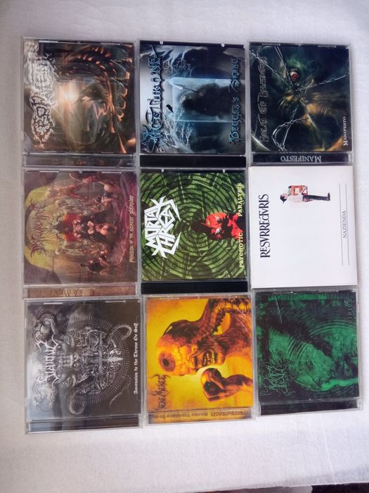 фирменные CD hard/heavy/death/black/grind ... A-J