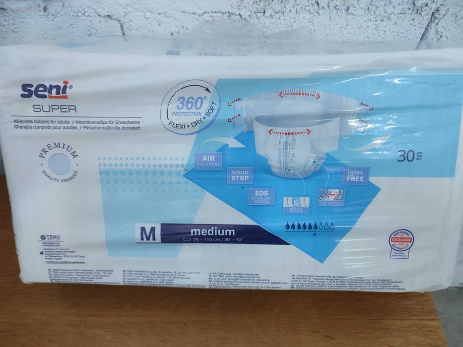 Pieluchy Seni Super  M