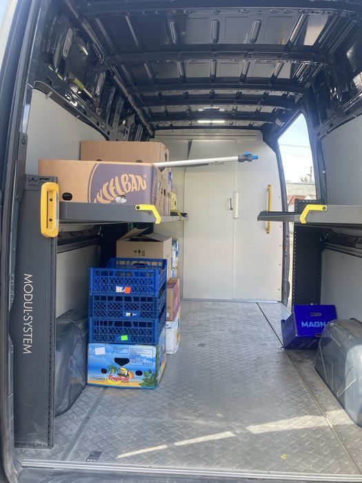 Sprinter бус , обшивка, полки, двері перегородка