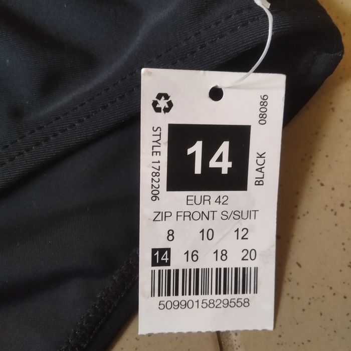 Strój kąpielowy rozmiar XL Dunnes czarny