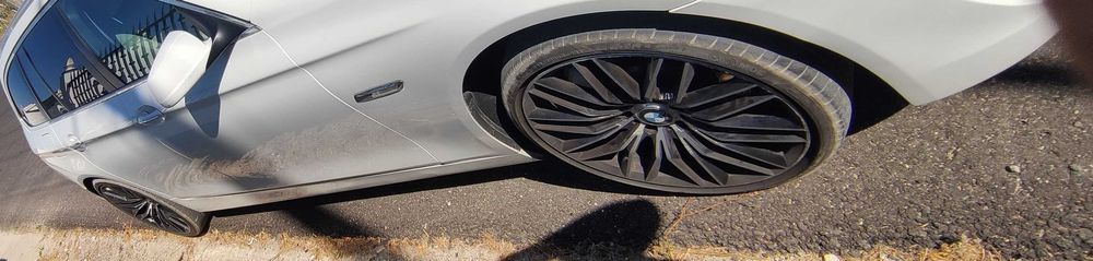 Jantes 20" furação 5x120 com pneus