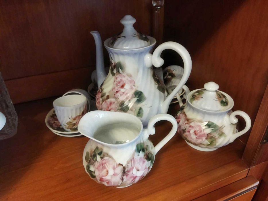 Serviço de café em Porcelana Vista Alegre