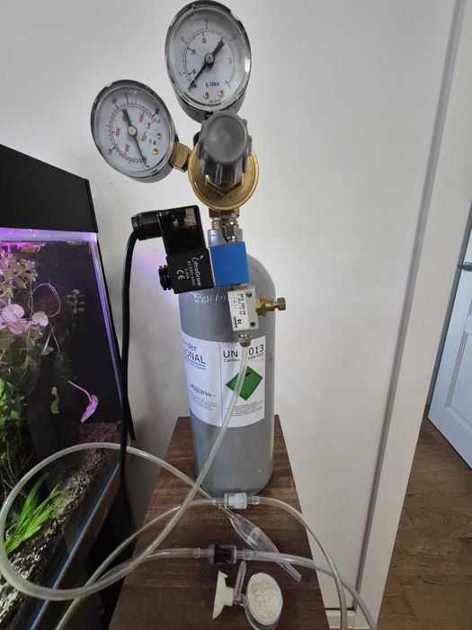 Zestaw CO2 z elektrozaworem