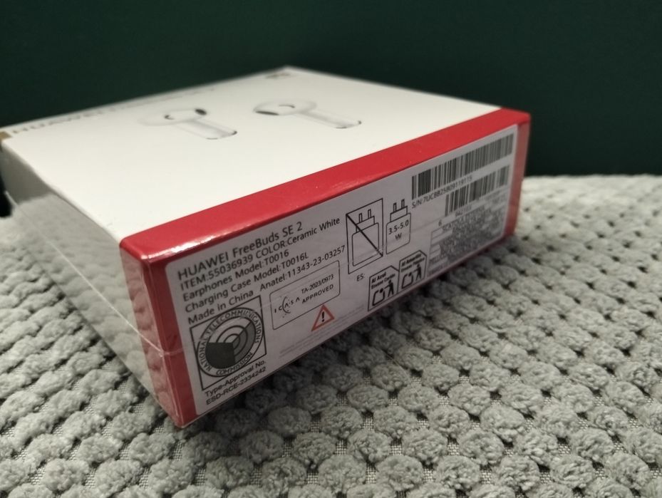 Nowe słuchawki Huawei FreeBuds SE 2 białe 24 miesiące gwarancji