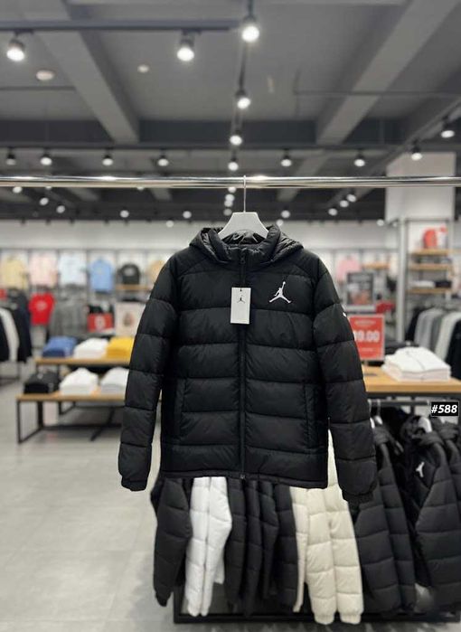 Новий Пуховик Зимовий Nike Jordan » Куртка Найк Джордан