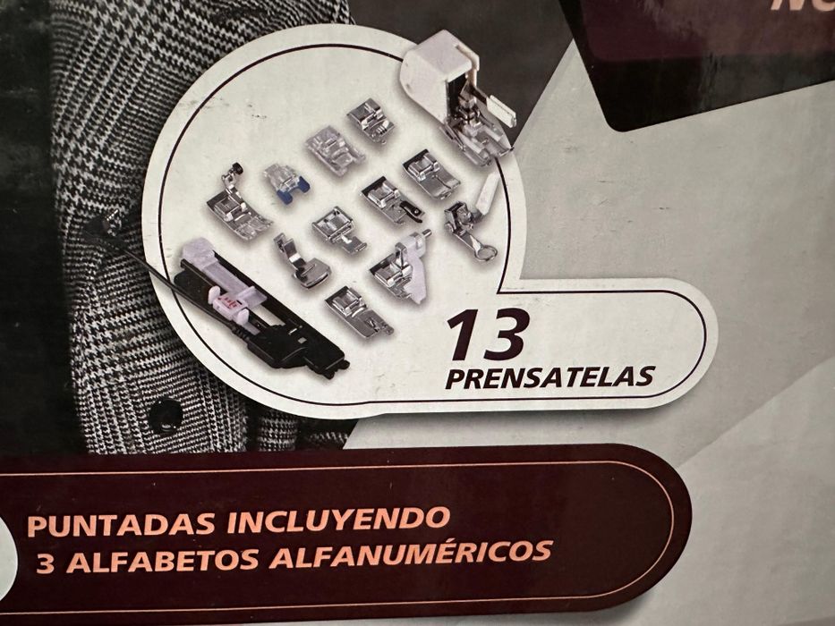 Maquina de costura necchi nc-204