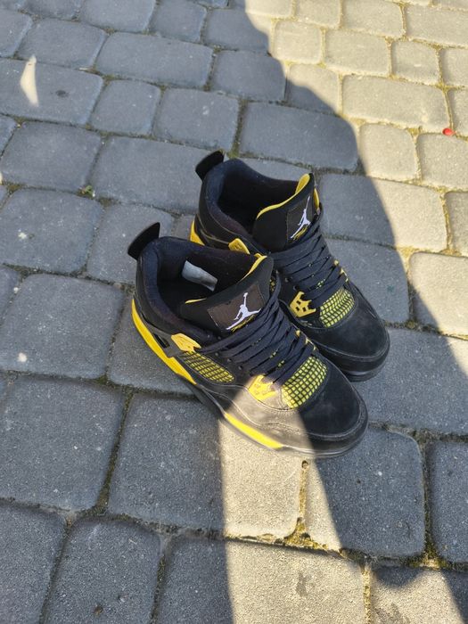 Buty Jordan Air czarno żółte