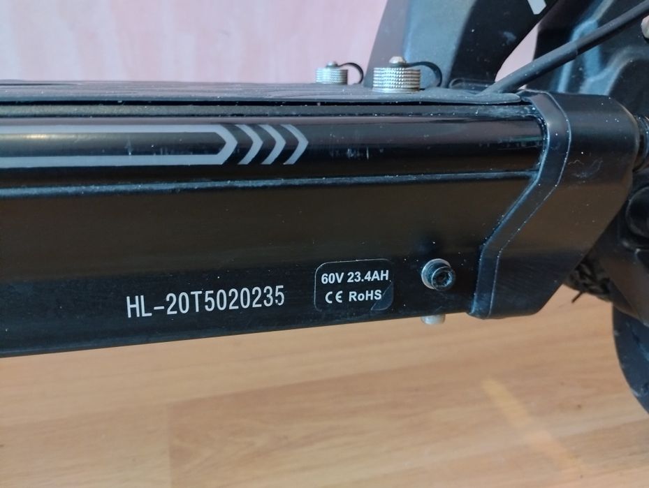 Електросамокат Hiley Tiger 10 GT 60V 23Ah  Два мотори по 1.4 kW