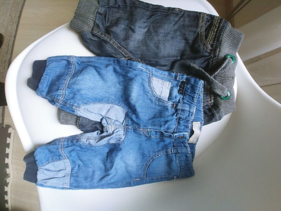 2 pary Jeansy:  Ted Baker  r. 62.  0-3 mies. Rezerwacja