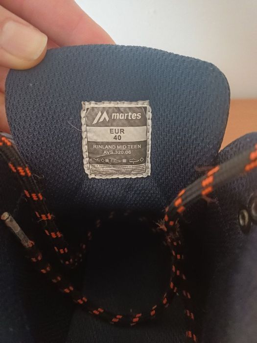 Buty chłopięce Martes r.40 trekingowe