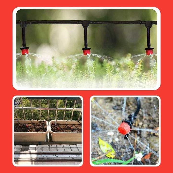 Система крапельного поливу 20м+24, система крапельного поливу 25м+30