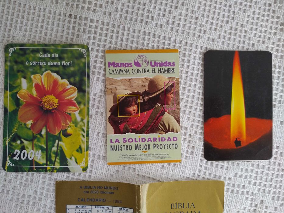 Calendários religiosos - 1989 / 1992 / 1994 / 2004