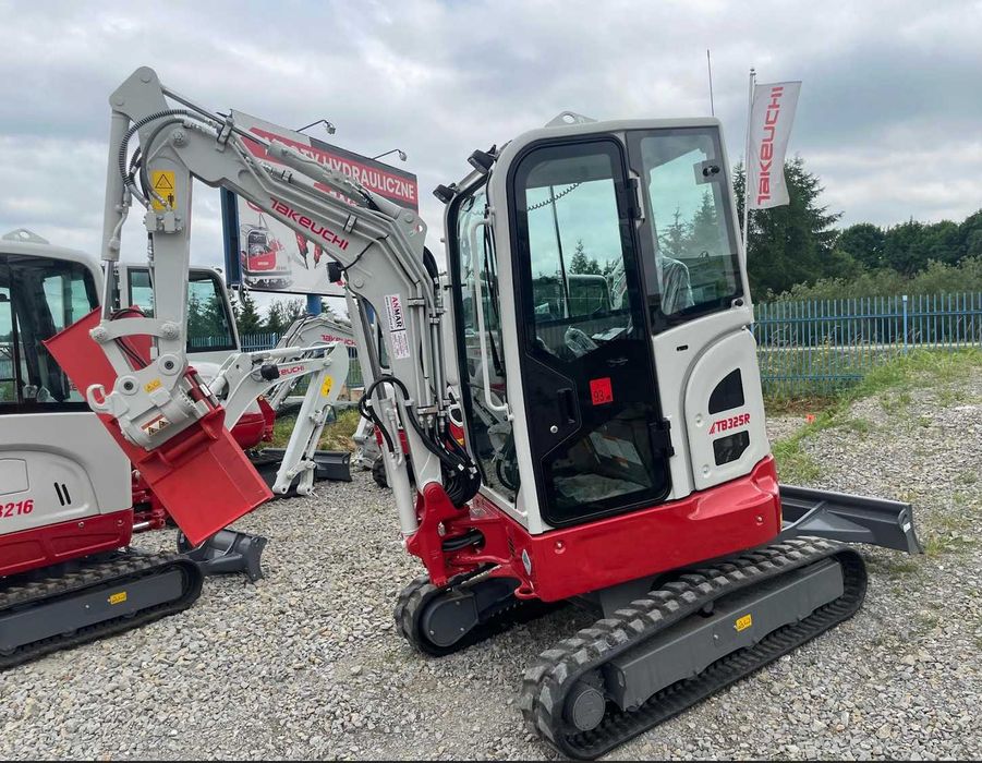 Nowa Takeuchi TB225 V3 Powertilt Rozsuwane podwozie 2,4t/TB325R