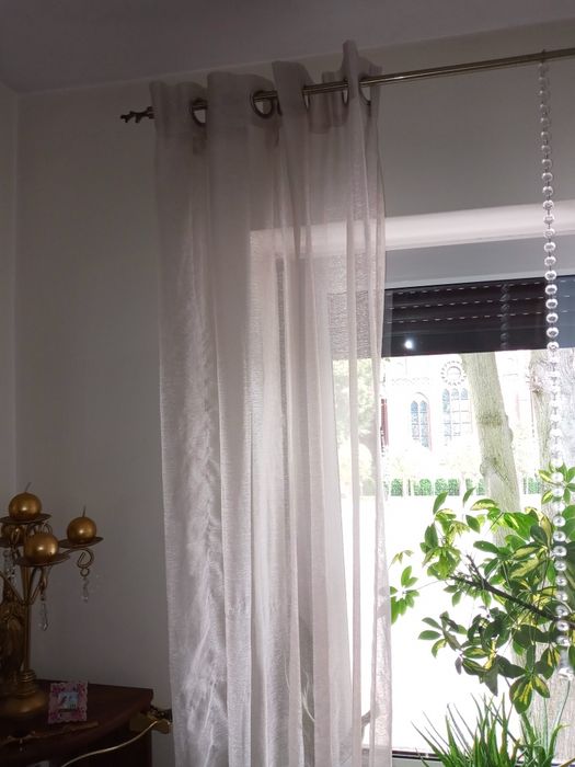 Zasłony ecru 195/135
