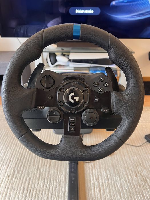 Logitech G923 + Playseat com caixas originais