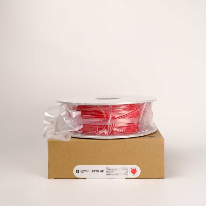 Bambulab PetG HF Red з котушкою