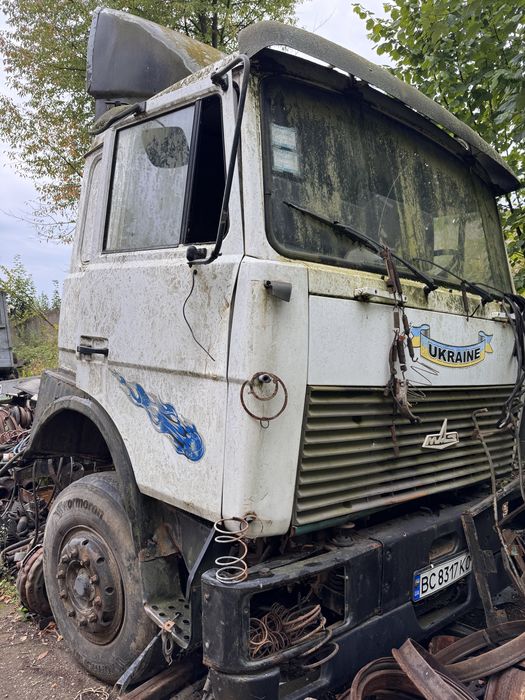 «МаЗ» щиповоз-фура.
