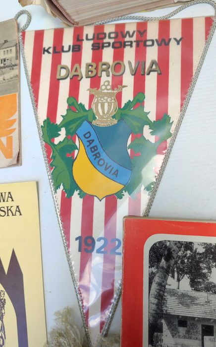 Dąbrowa Tarnowska - Mapa Proporczyk sport - Dąbrovia Klub sportowy