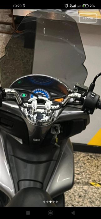 Vidro Viseira Escurecida Frontal Honda PCX Kappa KD322S