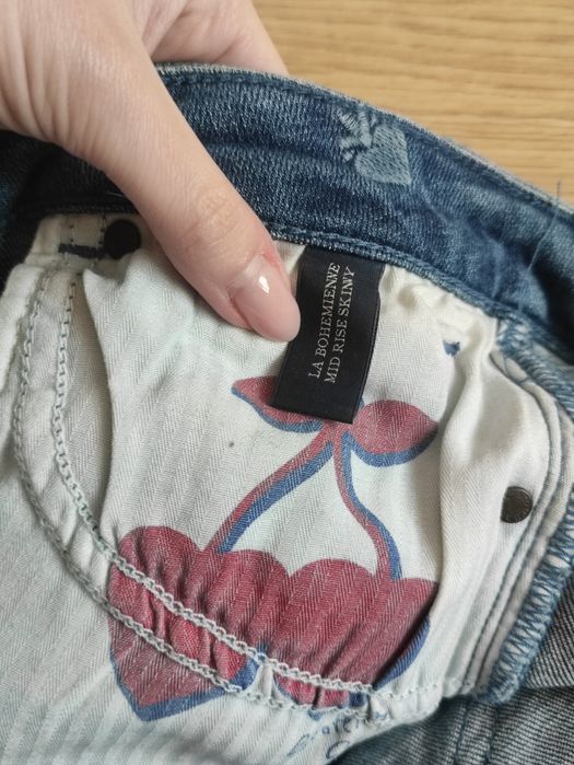 Jeansy spodnie dziewczęce Scotch & Soda Amsterdams Blauw rozmiar 25/32