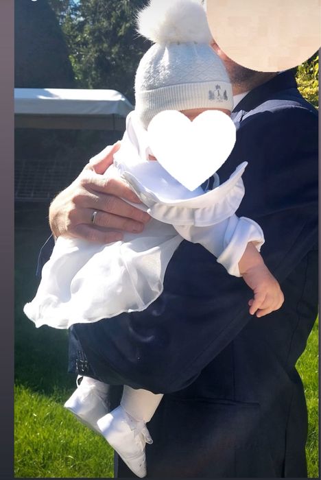 Zestaw do chrztu dla dziewczynki