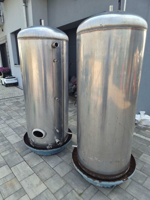 Bufor nierdzewny 550l 6 bar, zbiornik hydroforowy rewizja