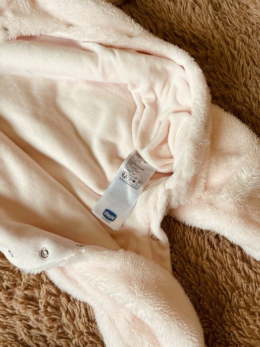 комбінезон Chicco суцільний (плюшевий, з вушками) — НОВИЙ