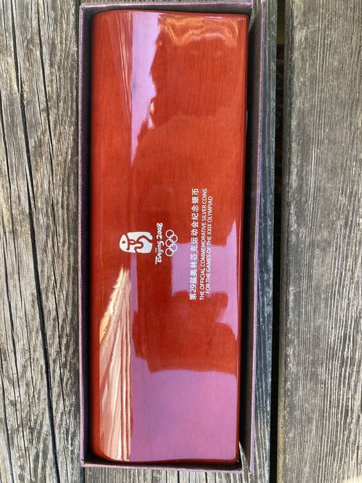 Moedas de Prata Jogos Olímpicos Beijing 2008