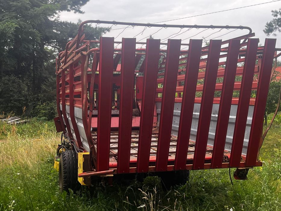 Ścinacz zielonki stalmech z378 przyczepa