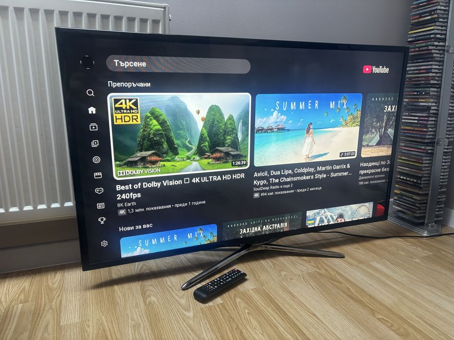 Телевізор Samsung UE46F5570SS [ FULL HD / SMART TV / Wi-Fi ]