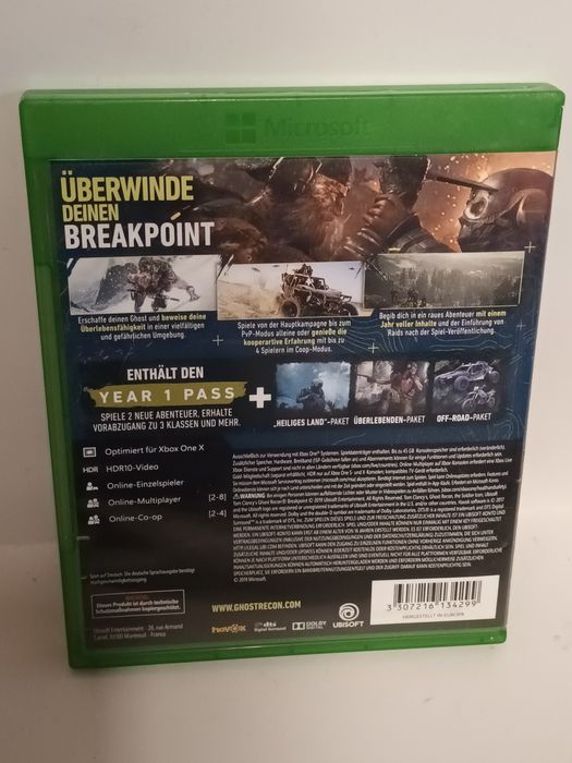 Xbox one Tom Clancys Ghost Recon Breakpoint ultimate edition