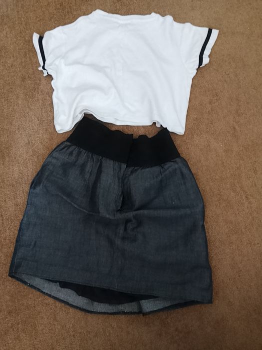 Conjunte menina saia e t shirt