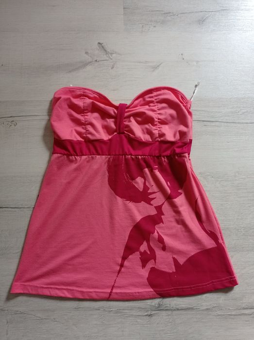 Bluzka bez ramiączek