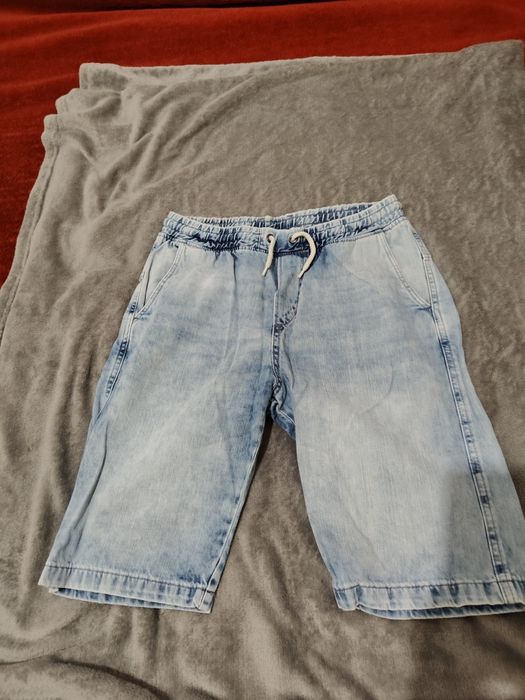 Spodenki jeansowo materiałowe M