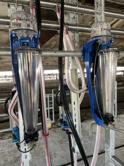 Молокомір Меласті, для молокопроводів та доїльних зал.