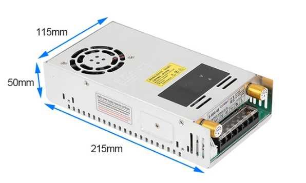 Fonte de alimentação ajustável 600 W