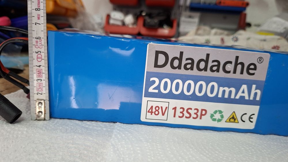 Bateria 48V - 13S3P