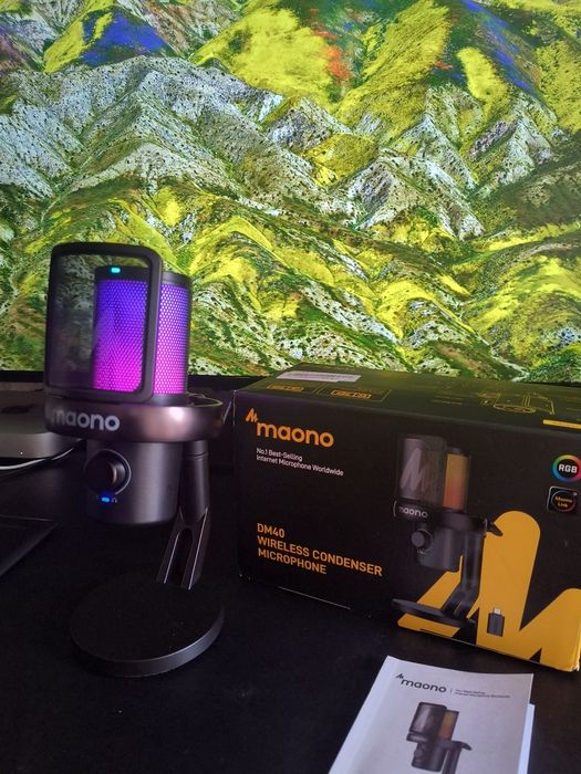 Бездротовий конденсаторний мікрофон Maono  DM40 як Fifine am8