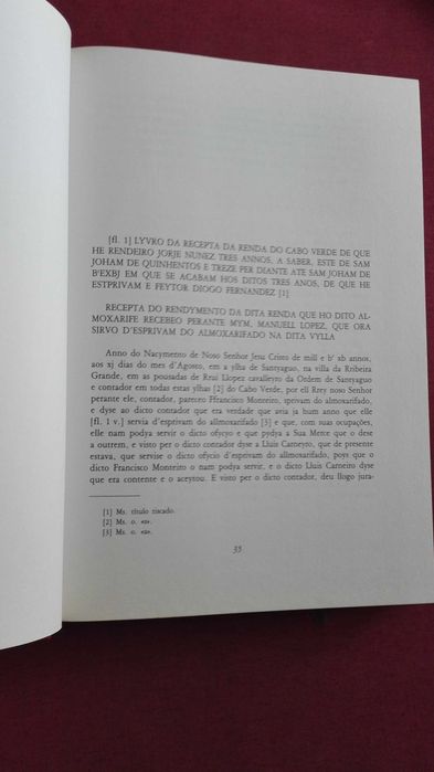 História Geral de Cabo Verde:Corpo Documental-II-1990