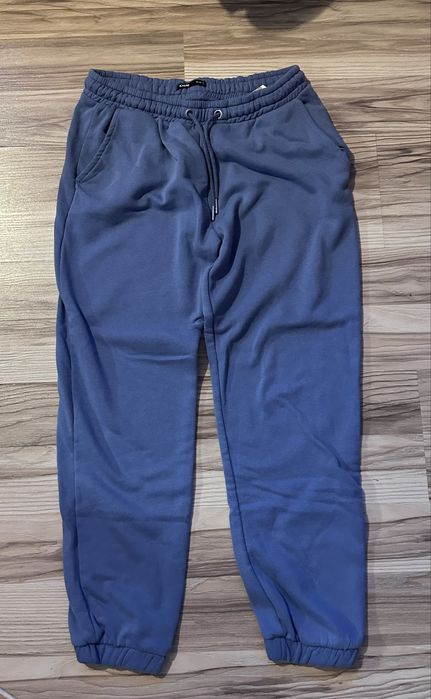 Сині штани на резинці