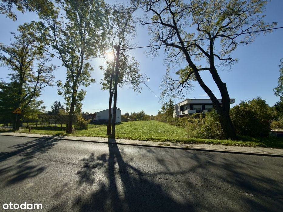 Zduńska Wola działka inwestycyjno-usługowa 1357m² z MPZP ul.Karsznicka