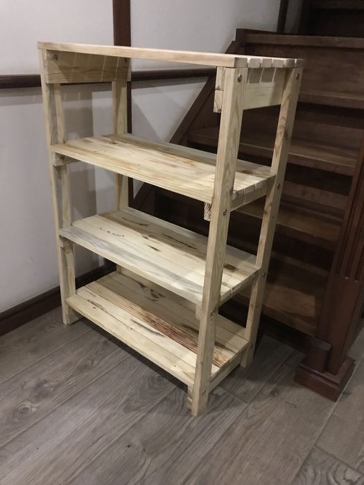 Стелаж/этажерка дерев'яна, стеллаж деревянный сосна