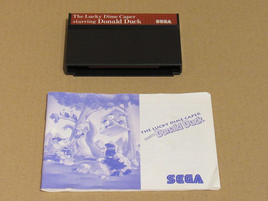 Jogo Sega Master System The Lucky Dime Caper completo
