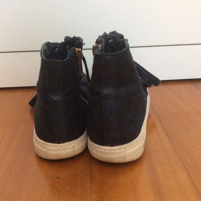 Botas ténis zippy# azul escuro